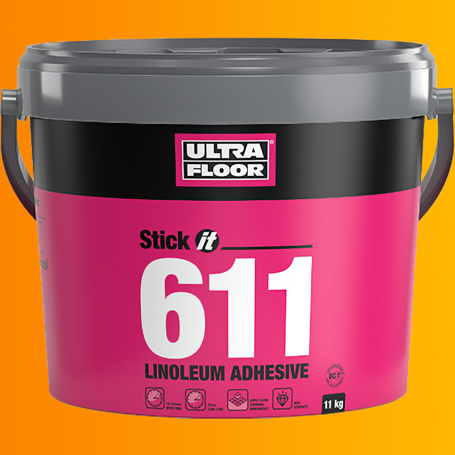 Stick It 611 Linoleum Adhesive